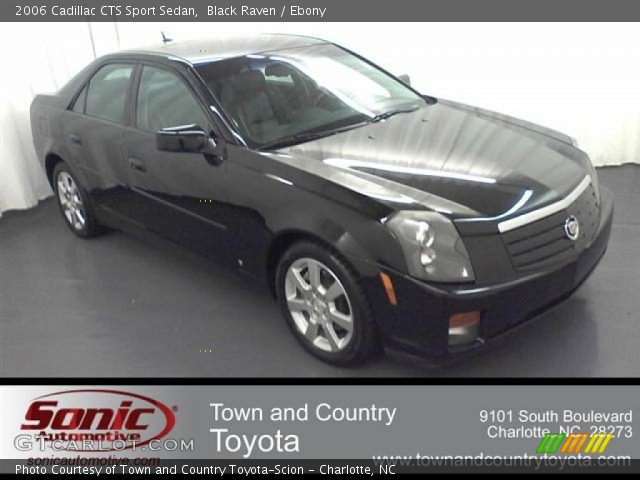 2006 Cadillac CTS Sport Sedan in Black Raven