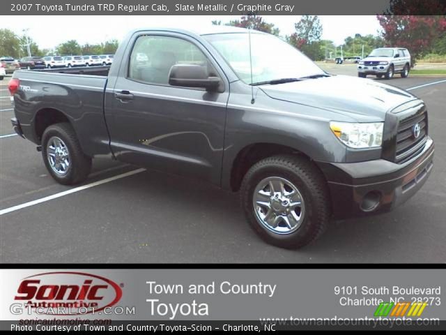 2007 Toyota Tundra TRD Regular Cab in Slate Metallic