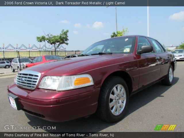 2006 Ford Crown Victoria LX in Dark Toreador Red Metallic