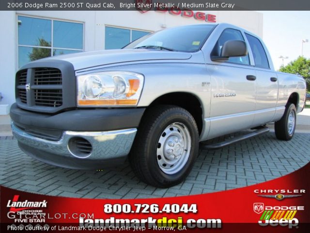 2006 Dodge Ram 2500 ST Quad Cab in Bright Silver Metallic