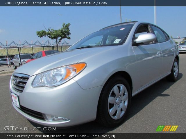 2008 Hyundai Elantra GLS Sedan in QuickSilver Metallic