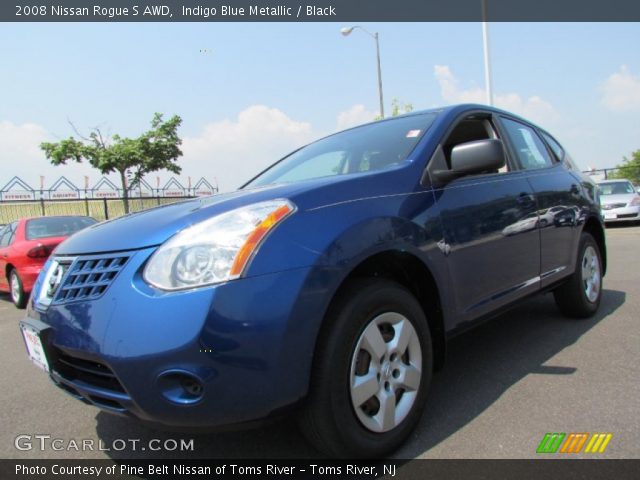 2008 Nissan Rogue S AWD in Indigo Blue Metallic