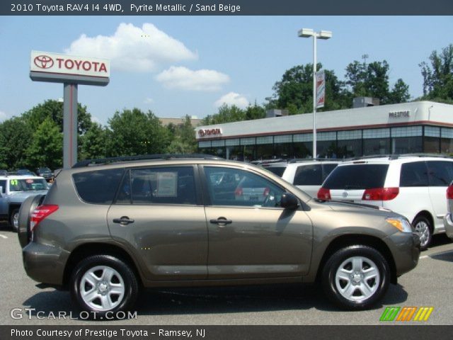 2010 Toyota RAV4 I4 4WD in Pyrite Metallic