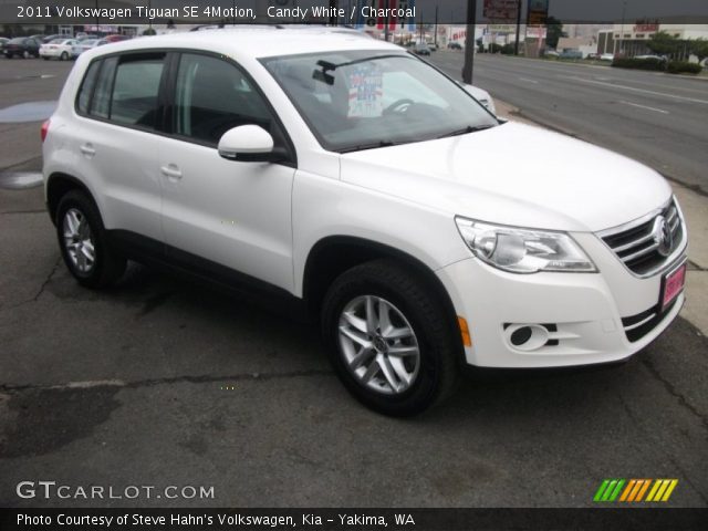 2011 Volkswagen Tiguan SE 4Motion in Candy White