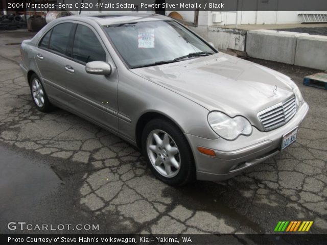 2004 Mercedes-Benz C 320 4Matic Sedan in Pewter Silver Metallic