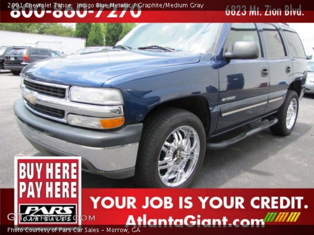 2001 Chevrolet Tahoe  in Indigo Blue Metallic