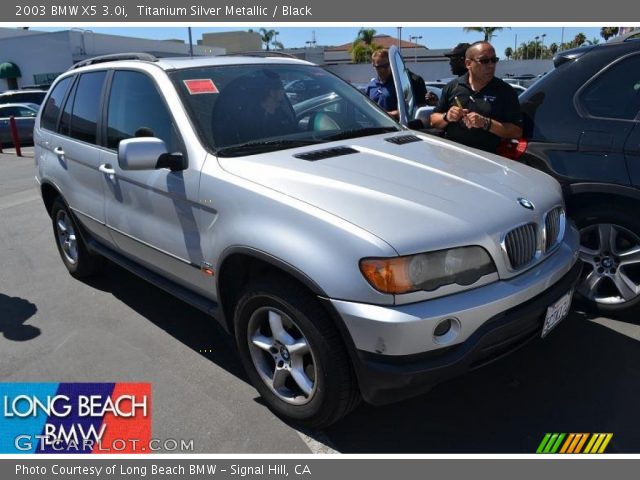 2003 BMW X5 3.0i in Titanium Silver Metallic