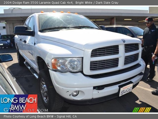 2004 Dodge Ram 3500 Laramie Quad Cab 4x4 in Bright White