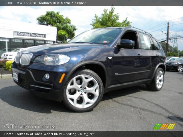 2008 BMW X5 4.8i in Monaco Blue Metallic