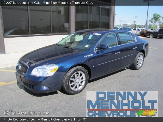 2007 Buick Lucerne CXL in Ming Blue Metallic
