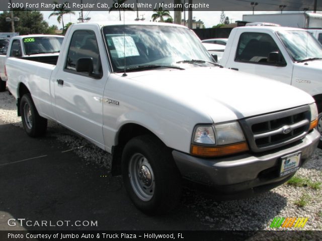 2000 Ford Ranger XL Regular Cab in Oxford White