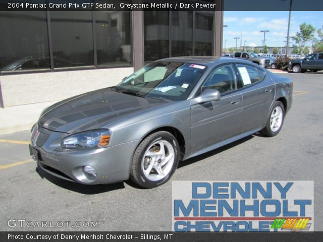 2004 Pontiac Grand Prix GTP Sedan in Greystone Metallic