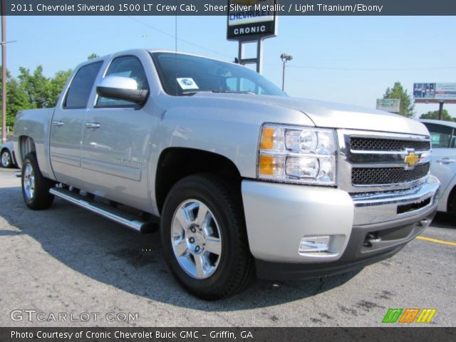 2011 Chevrolet Silverado 1500 LT Crew Cab in Sheer Silver Metallic