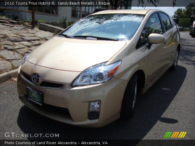 2010 Toyota Prius Hybrid III in Sandy Beach Metallic