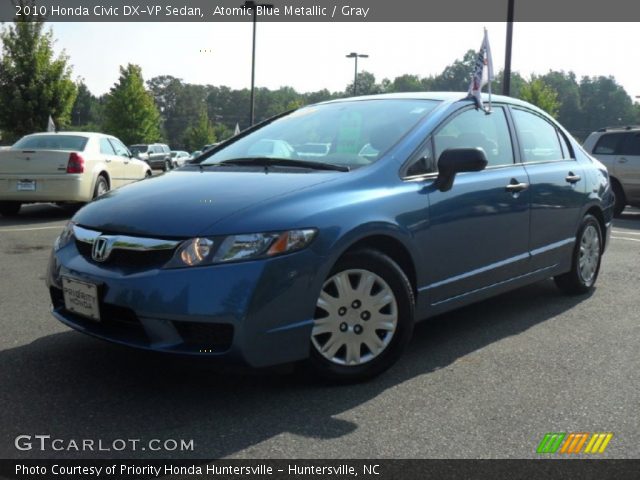 2010 Honda Civic DX-VP Sedan in Atomic Blue Metallic