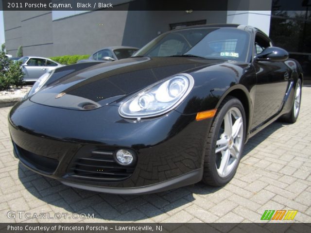 2011 Porsche Cayman  in Black