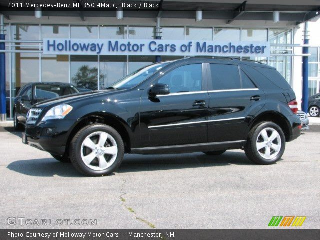 2011 Mercedes-Benz ML 350 4Matic in Black