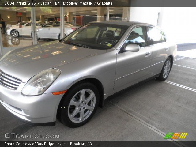 2004 Infiniti G 35 x Sedan in Brilliant Silver Metallic