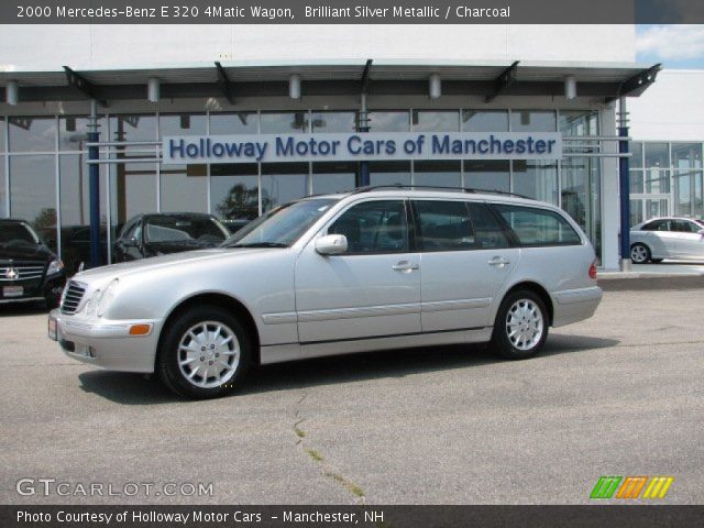 2000 Mercedes-Benz E 320 4Matic Wagon in Brilliant Silver Metallic