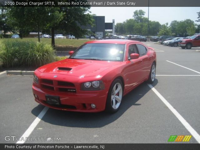 2010 Dodge Charger SRT8 in Inferno Red Crystal Pearl
