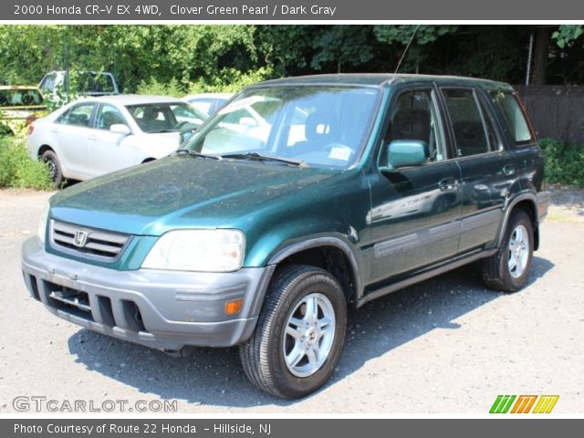 2000 Honda CR-V EX 4WD in Clover Green Pearl