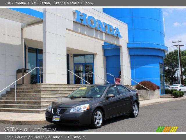 2007 Pontiac G6 V6 Sedan in Granite Metallic