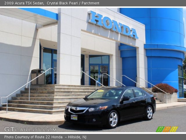 2009 Acura TSX Sedan in Crystal Black Pearl