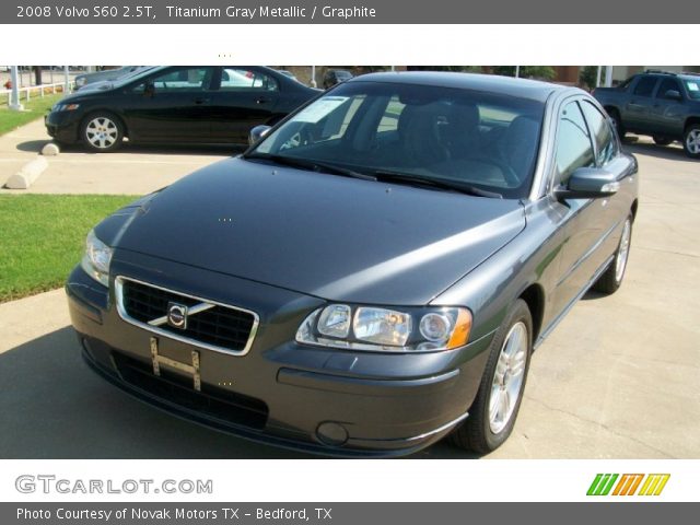 2008 Volvo S60 2.5T in Titanium Gray Metallic