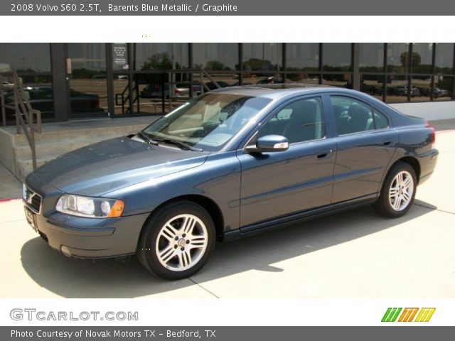 2008 Volvo S60 2.5T in Barents Blue Metallic