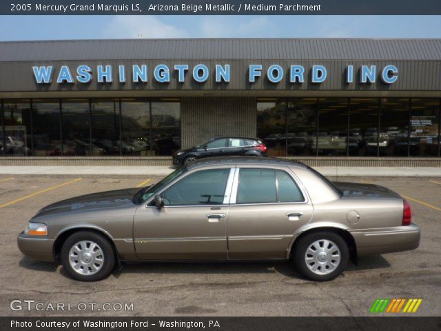 2005 Mercury Grand Marquis LS in Arizona Beige Metallic