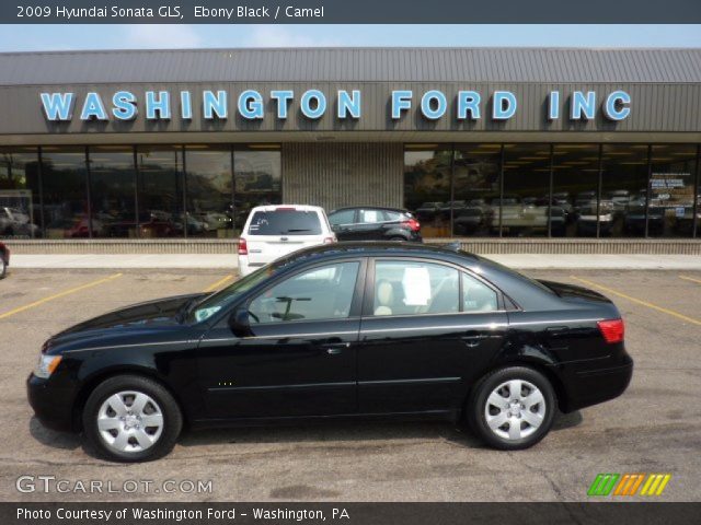 2009 Hyundai Sonata GLS in Ebony Black