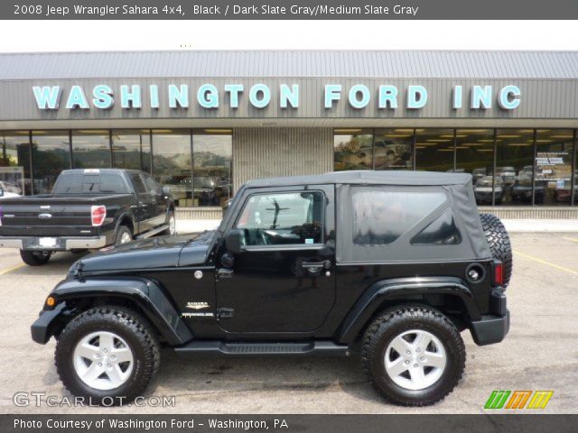 2008 Jeep Wrangler Sahara 4x4 in Black