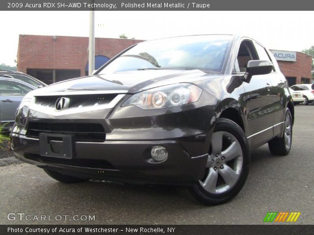 2009 Acura RDX SH-AWD Technology in Polished Metal Metallic