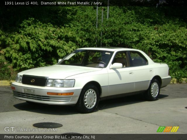 1991 Lexus LS 400 in Diamond White Pearl Metallic