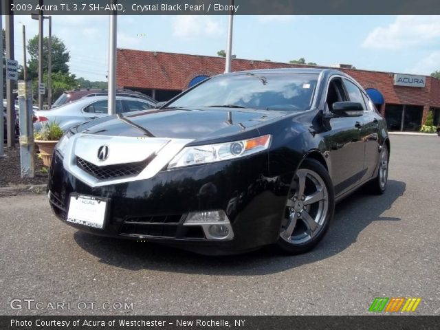 2009 Acura TL 3.7 SH-AWD in Crystal Black Pearl