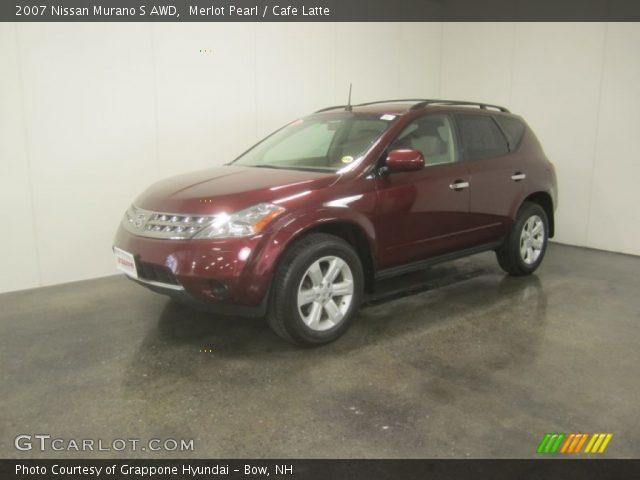 2007 Nissan Murano S AWD in Merlot Pearl