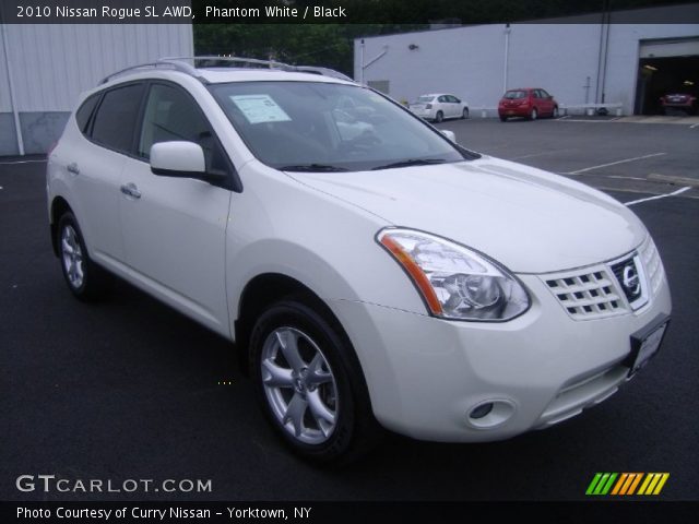 2010 Nissan Rogue SL AWD in Phantom White