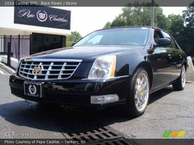 2010 Cadillac DTS  in Black Raven