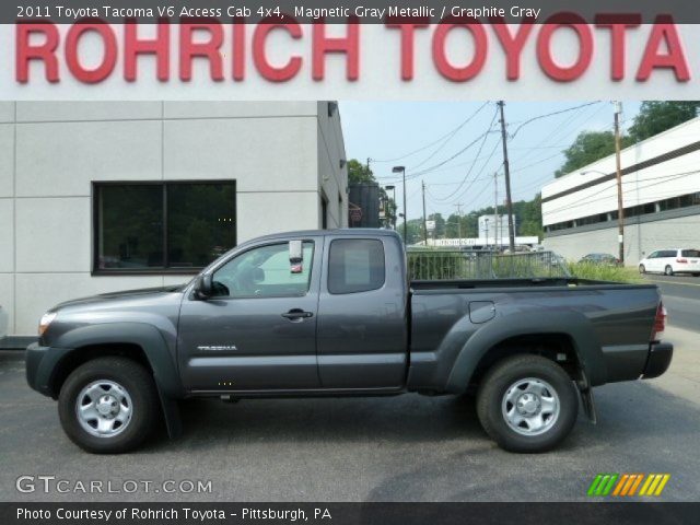 2011 Toyota Tacoma V6 Access Cab 4x4 in Magnetic Gray Metallic