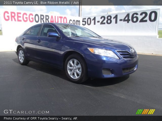 2011 Toyota Camry LE in Blue Ribbon Metallic