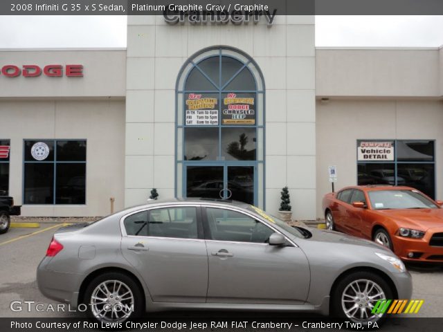 2008 Infiniti G 35 x S Sedan in Platinum Graphite Gray