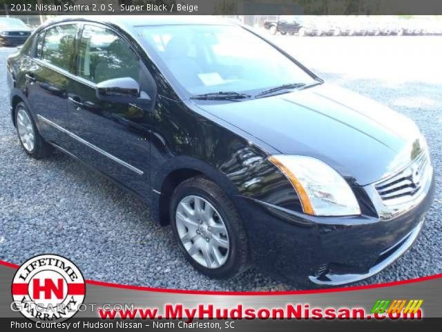 2012 Nissan Sentra 2.0 S in Super Black
