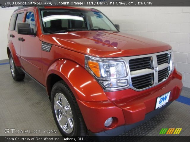 2008 Dodge Nitro SLT 4x4 in Sunburst Orange Pearl