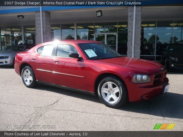 2007 Dodge Charger  in Inferno Red Crystal Pearl