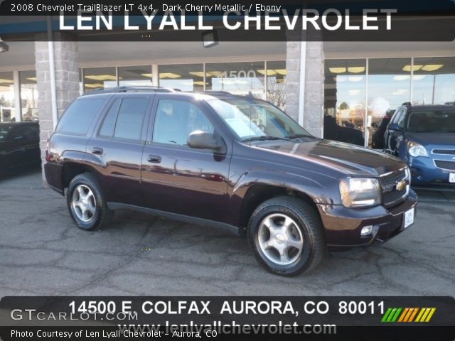 2008 Chevrolet TrailBlazer LT 4x4 in Dark Cherry Metallic