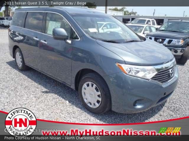 2011 Nissan Quest 3.5 S in Twilight Gray