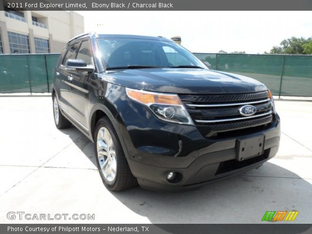 2011 Ford Explorer Limited in Ebony Black