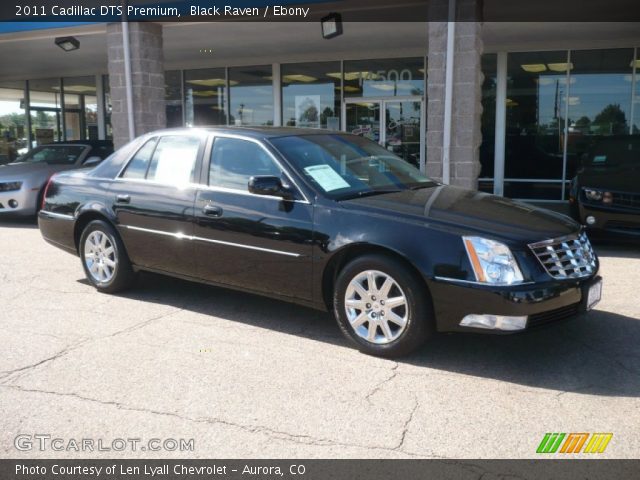 2011 Cadillac DTS Premium in Black Raven