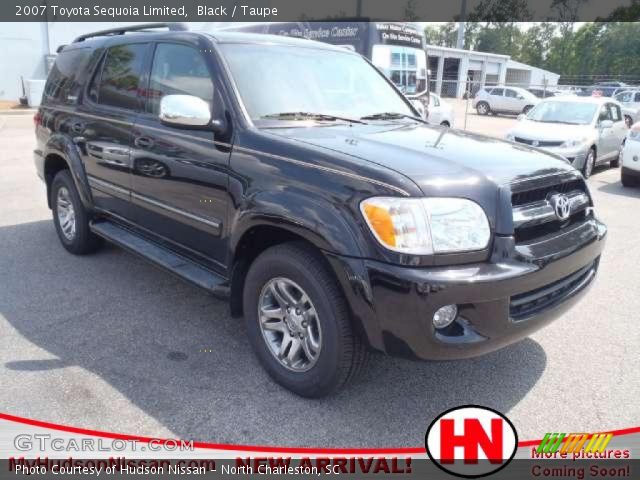 2007 Toyota Sequoia Limited in Black