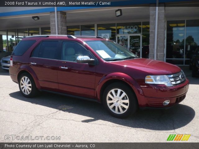 2008 Ford Taurus X Limited AWD in Merlot Metallic